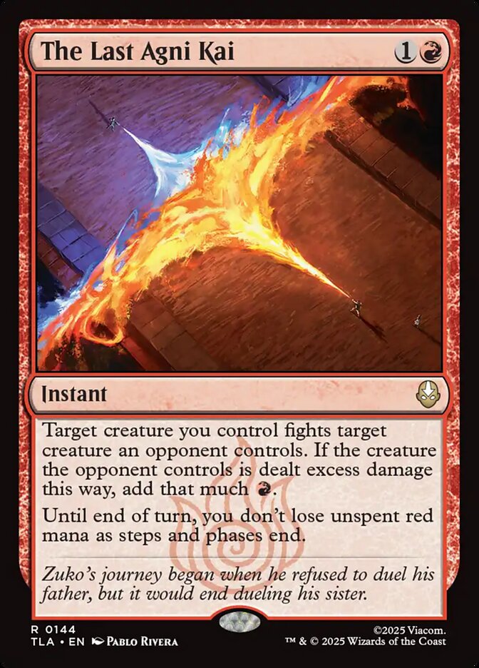 O Último Agni Kai / The Last Agni Kai - Magic: The Gathering - MoxLand