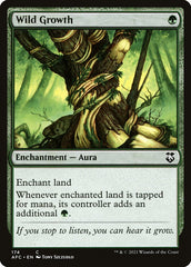 Crescimento Virente / Wild Growth - Magic: The Gathering - MoxLand