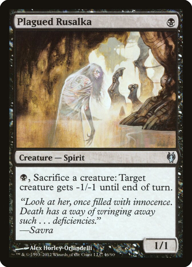 Rusalka Atormentada / Plagued Rusalka - Magic: The Gathering - MoxLand