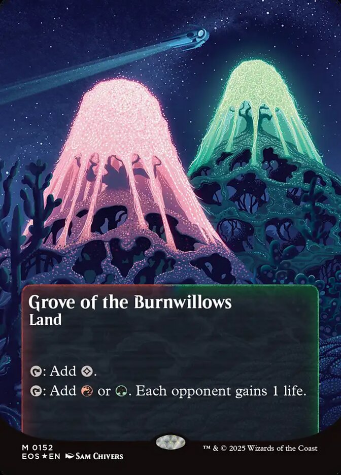 Bosque dos Salgueiros Ígneos / Grove of the Burnwillows - Magic: The Gathering - MoxLand
