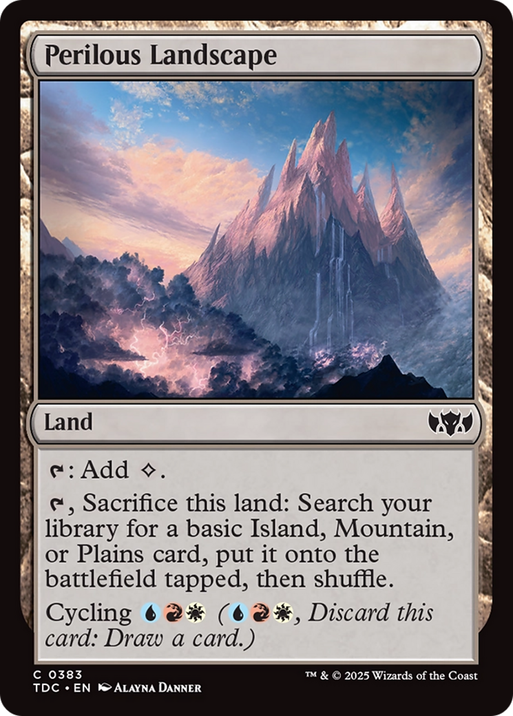 Paisagem Perigosa / Perilous Landscape - Magic: The Gathering - MoxLand