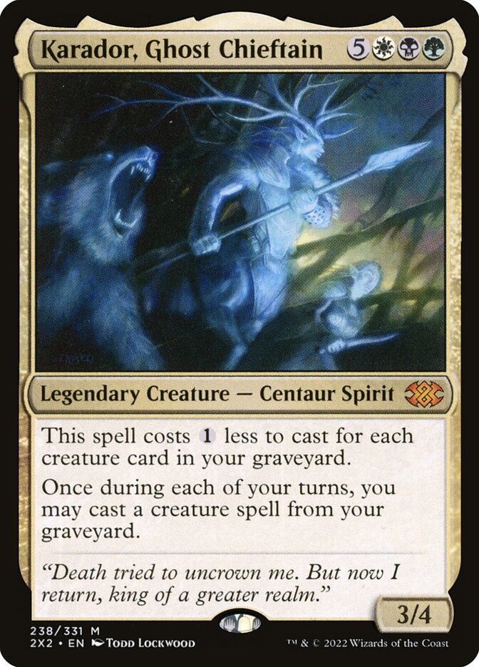 Karador, Cacique Fantasma / Karador, Ghost Chieftain - Magic: The Gathering - MoxLand