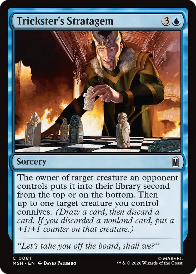 Trickster's Stratagem - Magic: The Gathering - MoxLand