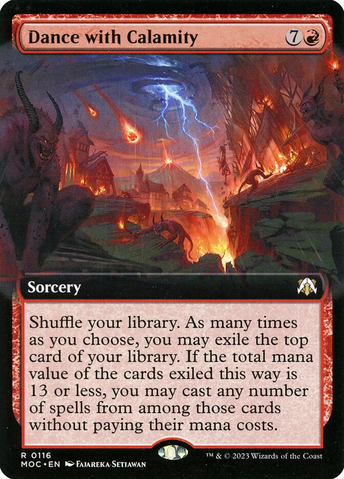 Dançar com a Calamidade / Dance with Calamity - Magic: The Gathering - MoxLand