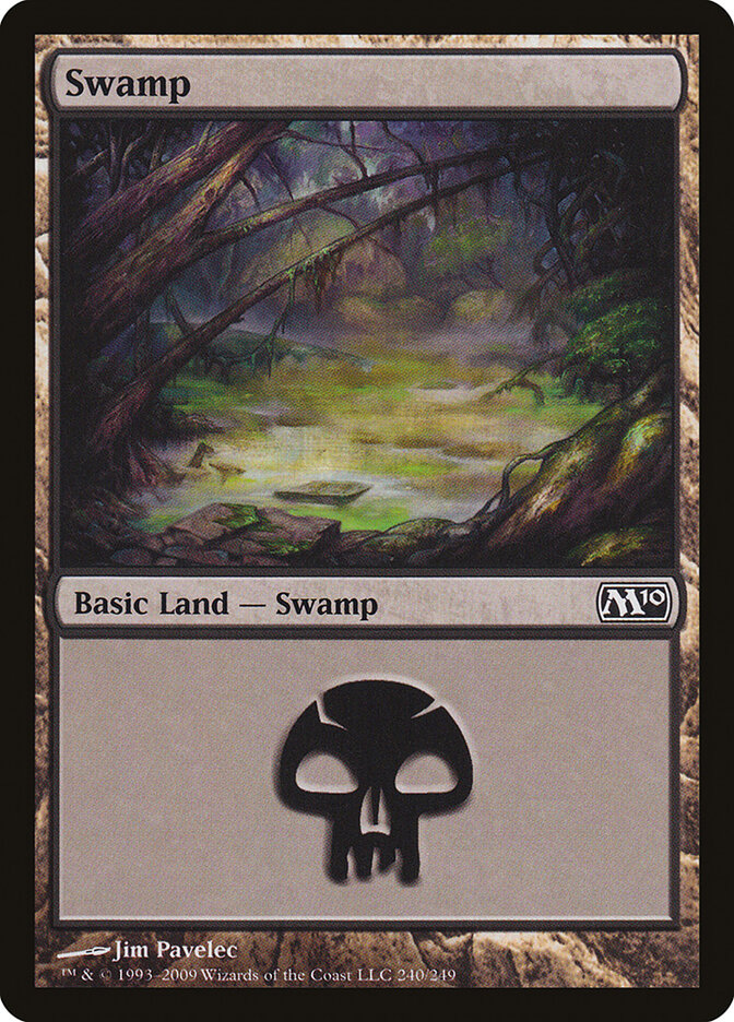 Pântano / Swamp - Magic: The Gathering - MoxLand