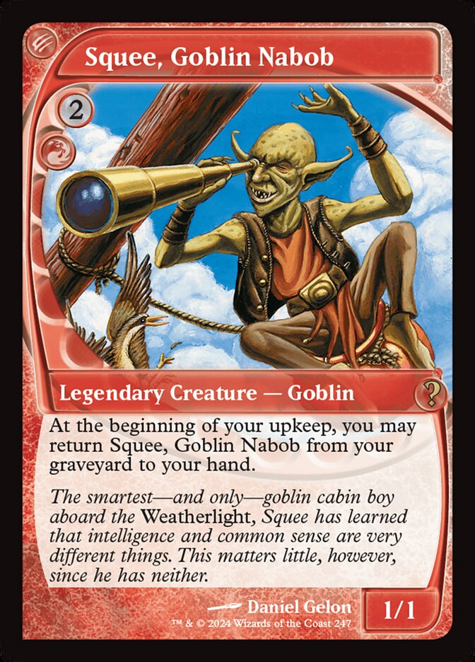 Squee, Nabobo Goblin / Squee, Goblin Nabob - Magic: The Gathering - MoxLand