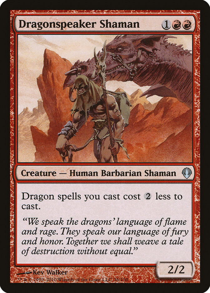 Xamã Dracontófilo / Dragonspeaker Shaman - Magic: The Gathering - MoxLand