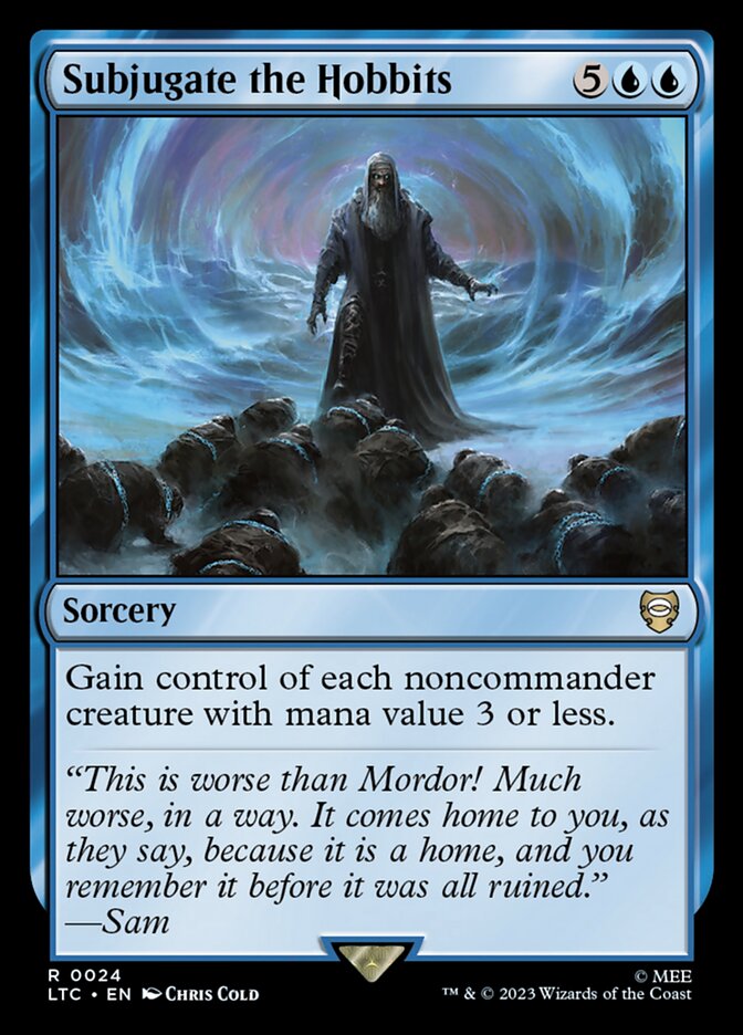 Subjugar os Hobbits / Subjugate the Hobbits - Magic: The Gathering - MoxLand