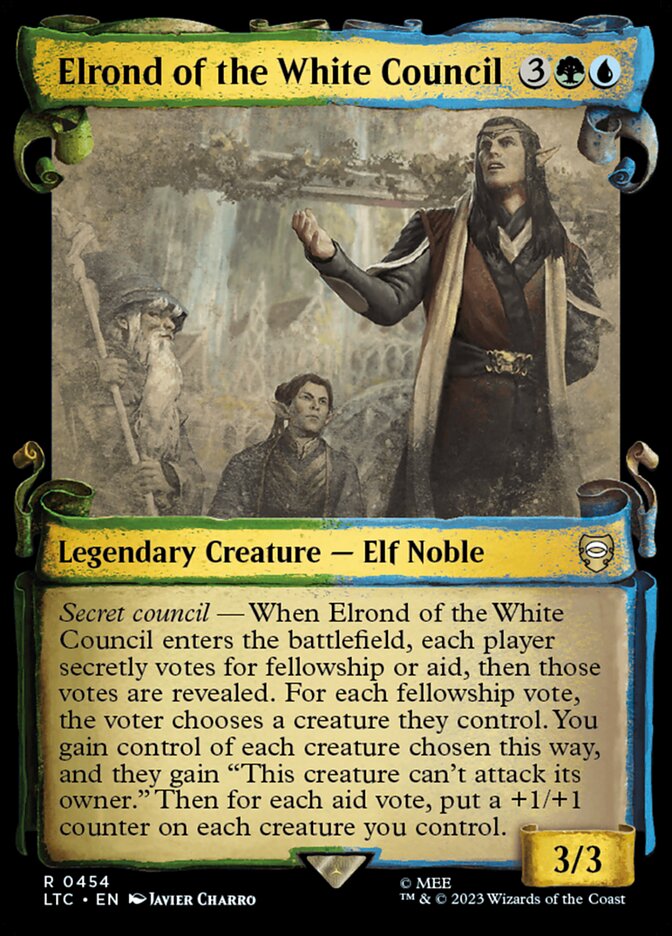 Elrond do Conselho Branco / Elrond of the White Council - Magic: The Gathering - MoxLand
