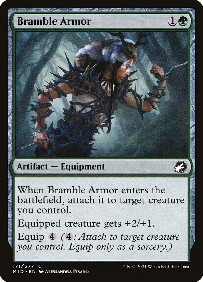 Armadura de Espinheiro / Bramble Armor - Magic: The Gathering - MoxLand