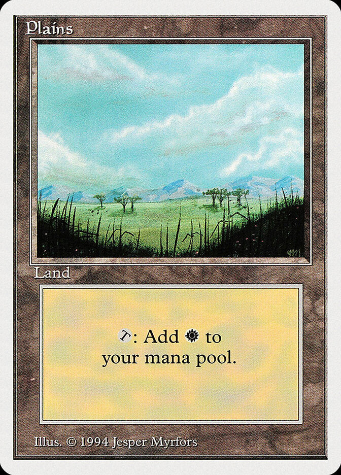 Planície / Plains - Magic: The Gathering - MoxLand