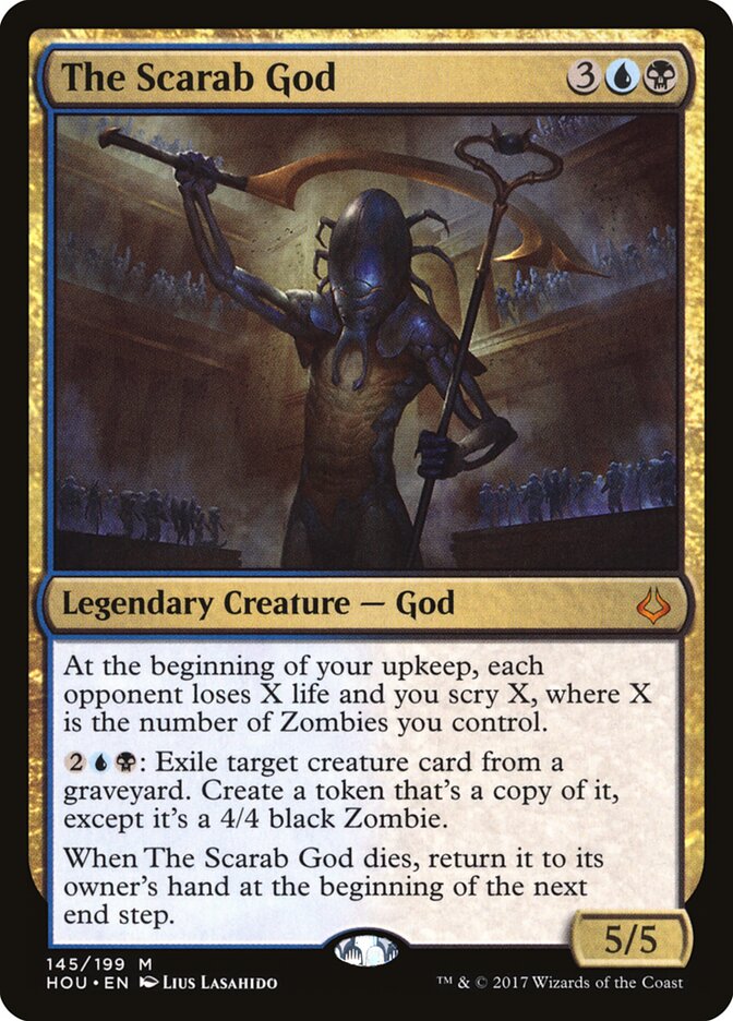 O Deus Escaravelho / The Scarab God - Magic: The Gathering - MoxLand