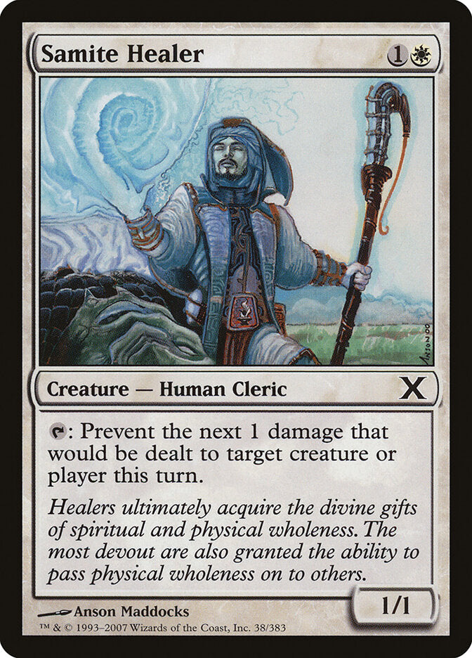 Curandeiro Samita / Samite Healer - Magic: The Gathering - MoxLand