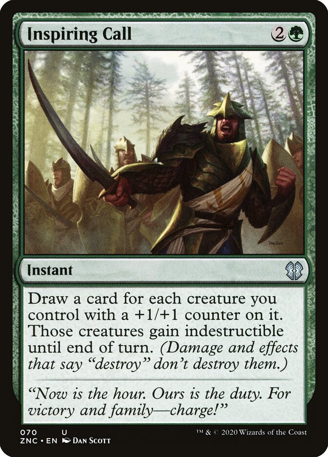Chamado Inspirador / Inspiring Call - Magic: The Gathering - MoxLand