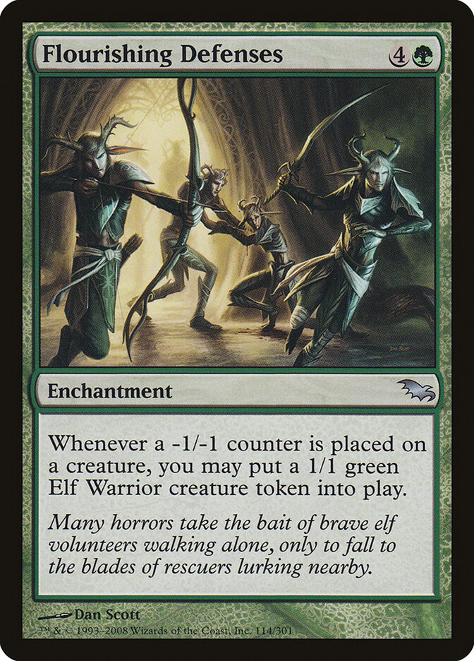 Defesas Florescentes / Flourishing Defenses - Magic: The Gathering - MoxLand