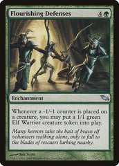 Defesas Florescentes / Flourishing Defenses - Magic: The Gathering - MoxLand