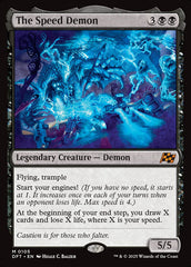 O Demônio da Velocidade / The Speed Demon - Magic: The Gathering - MoxLand