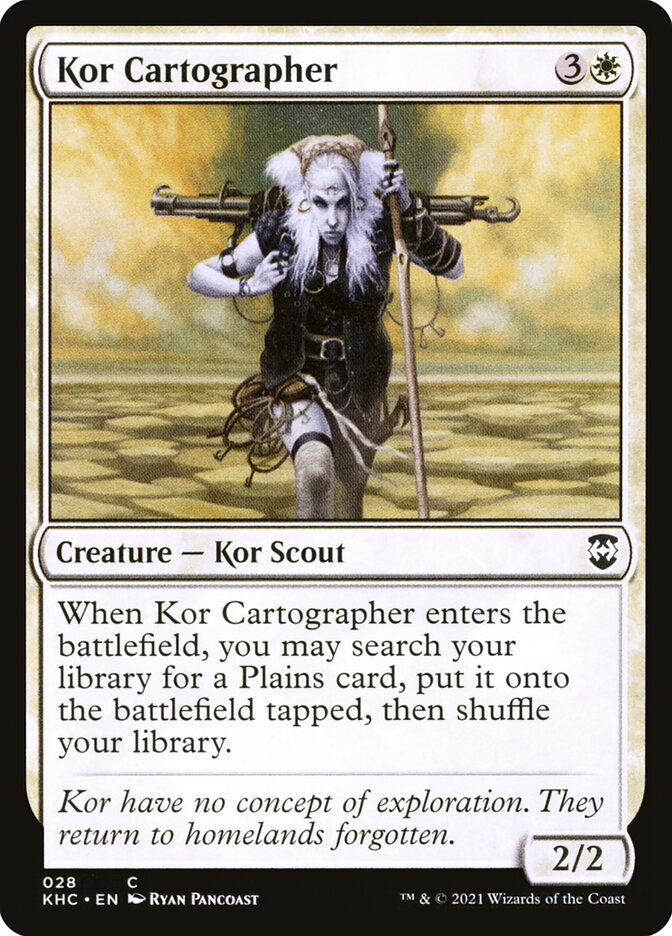 Cartógrafa Kor / Kor Cartographer - Magic: The Gathering - MoxLand