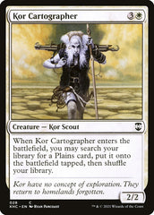 Cartógrafa Kor / Kor Cartographer - Magic: The Gathering - MoxLand