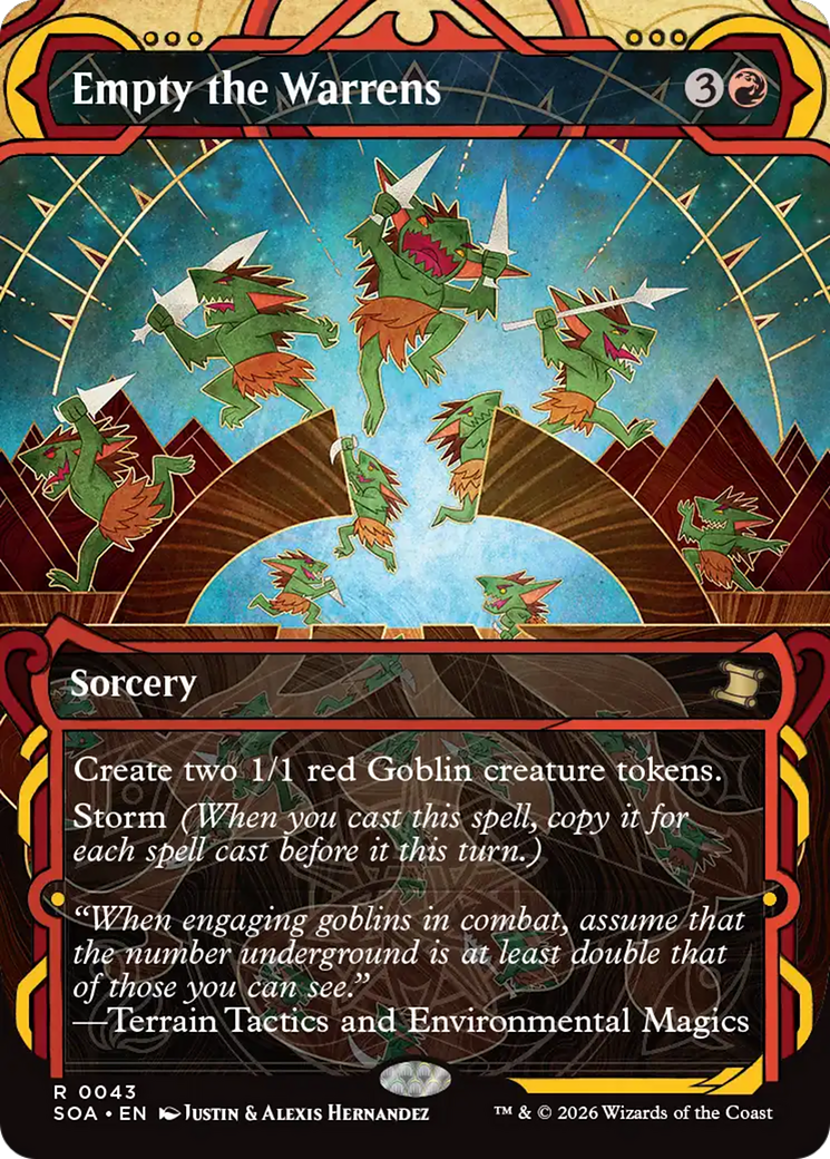 Esvaziar os Viveiros / Empty the Warrens - Magic: The Gathering - MoxLand
