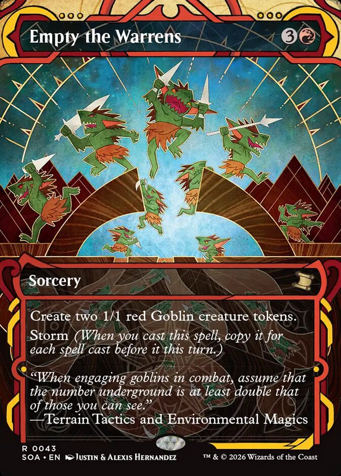 Esvaziar os Viveiros / Empty the Warrens - Magic: The Gathering - MoxLand