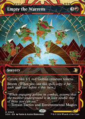 Esvaziar os Viveiros / Empty the Warrens - Magic: The Gathering - MoxLand