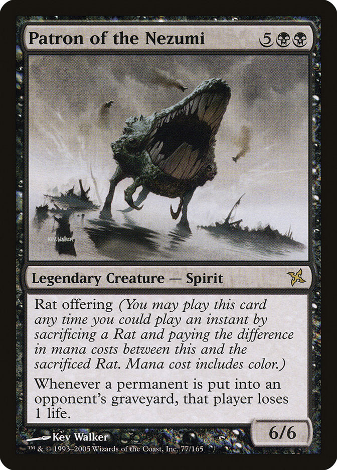 Patrono dos Nezumis / Patron of the Nezumi - Magic: The Gathering - MoxLand