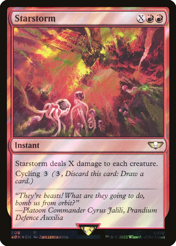 Tempestade de Estrelas / Starstorm - Magic: The Gathering - MoxLand