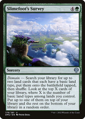 Reconhecimento de Pé-de-limo / Slimefoot's Survey - Magic: The Gathering - MoxLand