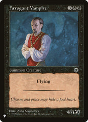 Arrogant Vampire - Magic: The Gathering - MoxLand
