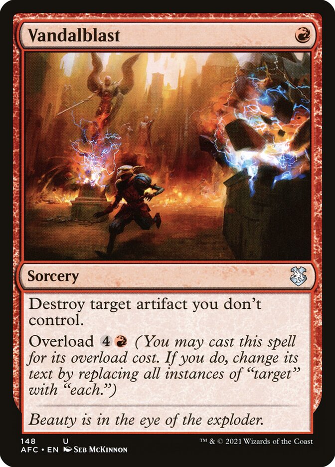Explosão Vandálica / Vandalblast - Magic: The Gathering - MoxLand