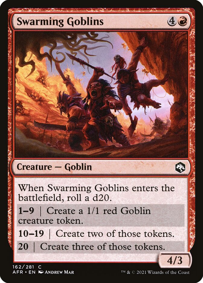 Enxame de Goblins / Swarming Goblins - Magic: The Gathering - MoxLand