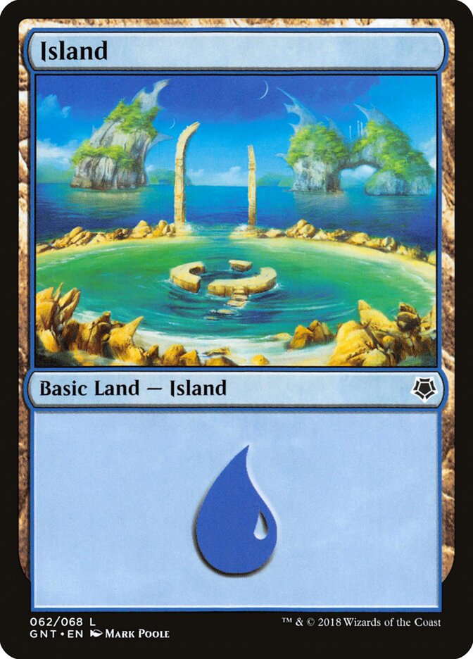 Ilha / Island - Magic: The Gathering - MoxLand