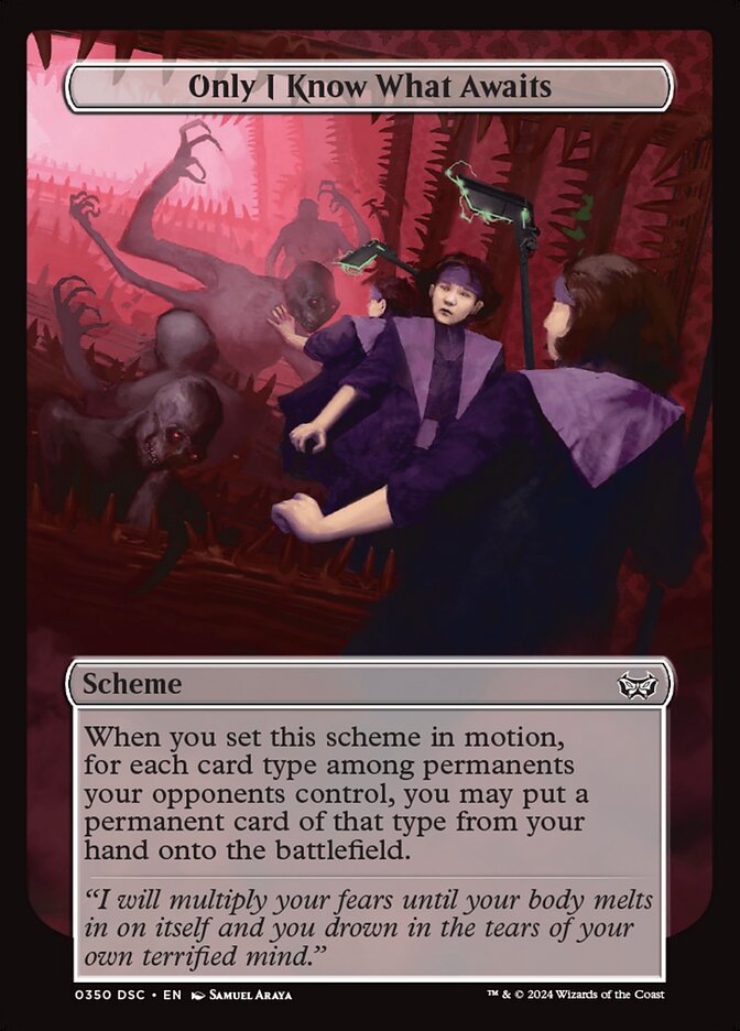 Only I Know What Awaits - Magic: The Gathering - MoxLand