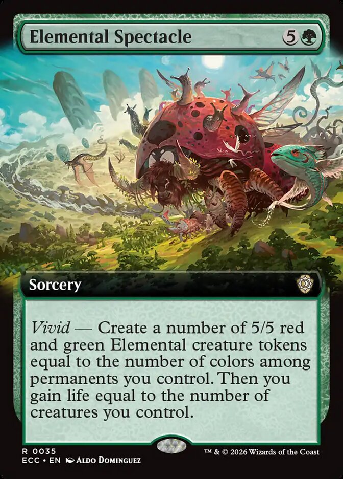 Elemental Spectacle - Magic: The Gathering - MoxLand