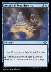Reminiscência Ancestral / Ancestral Reminiscence - Magic: The Gathering - MoxLand