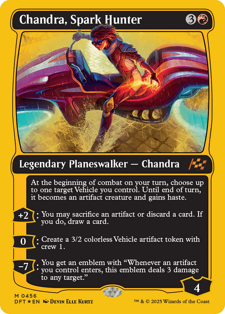 Chandra, Caçadora de Centelha / Chandra, Spark Hunter - Magic: The Gathering - MoxLand