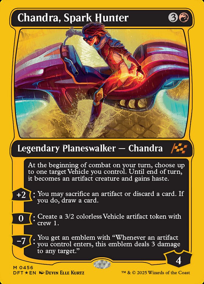 Chandra, Caçadora de Centelha / Chandra, Spark Hunter - Magic: The Gathering - MoxLand