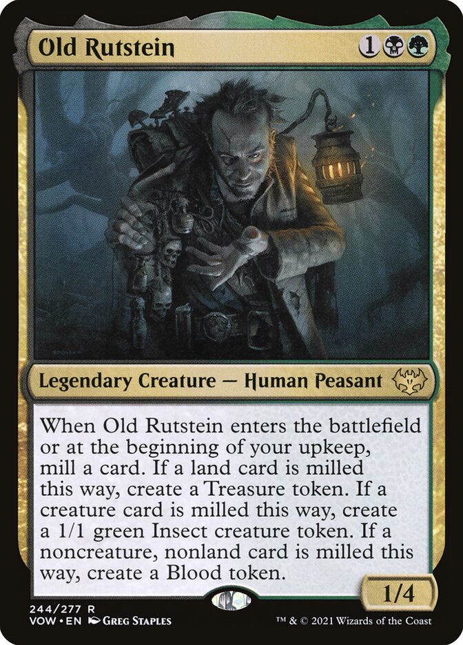 Velho Rutstein / Old Rutstein - Magic: The Gathering - MoxLand