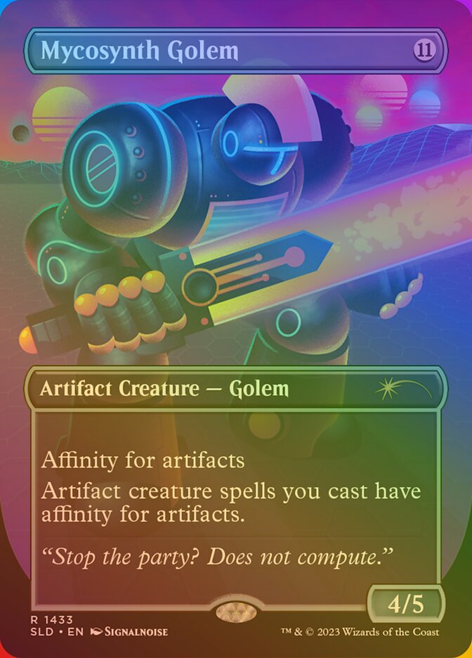Golem Micossintetizador / Mycosynth Golem - Magic: The Gathering - MoxLand