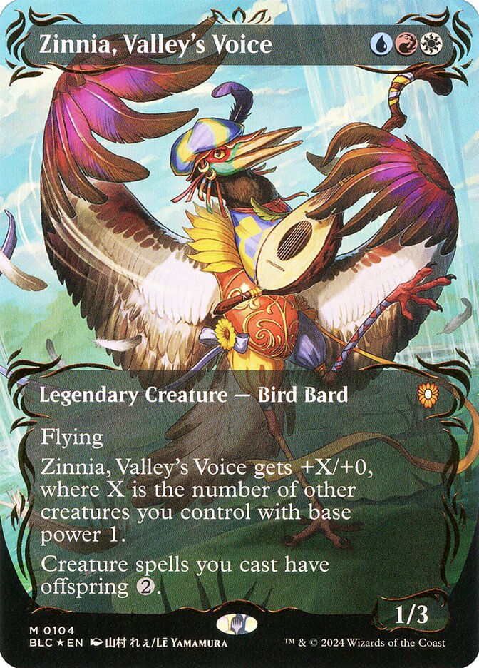 Zinnia, Valley's Voice - Magic: The Gathering - MoxLand