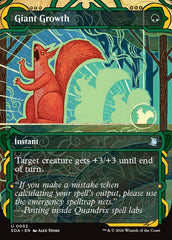 Crescimento Desenfreado / Giant Growth - Magic: The Gathering - MoxLand