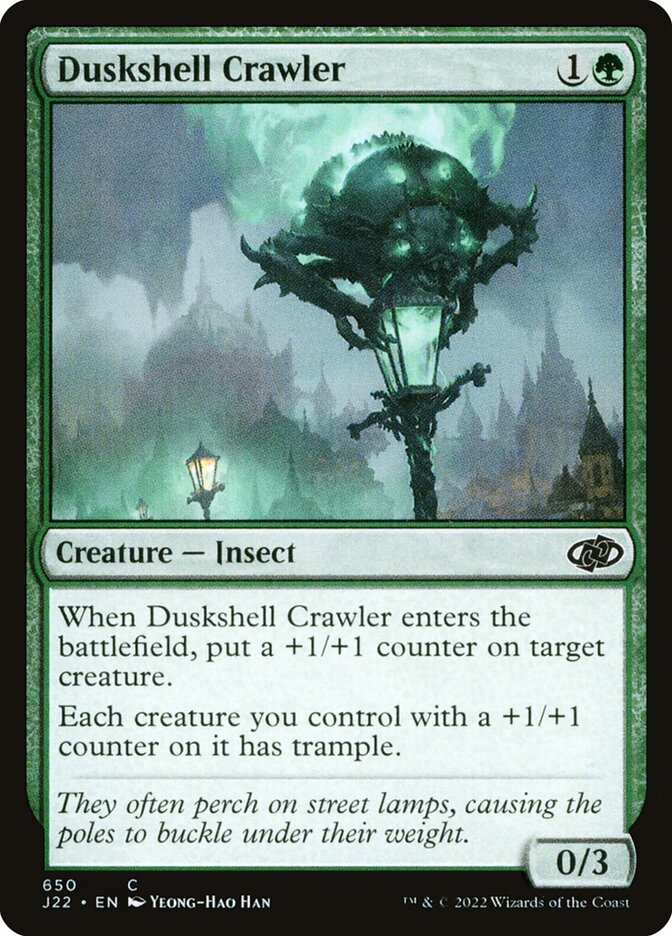 Rastejante Carapúsculo / Duskshell Crawler - Magic: The Gathering - MoxLand