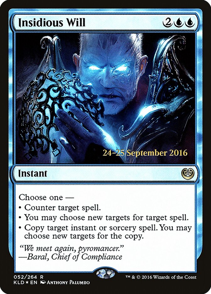 Vontade Insidiosa / Insidious Will - Magic: The Gathering - MoxLand