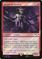 Guardião dos Segredos / Keeper of Secrets - Magic: The Gathering - MoxLand