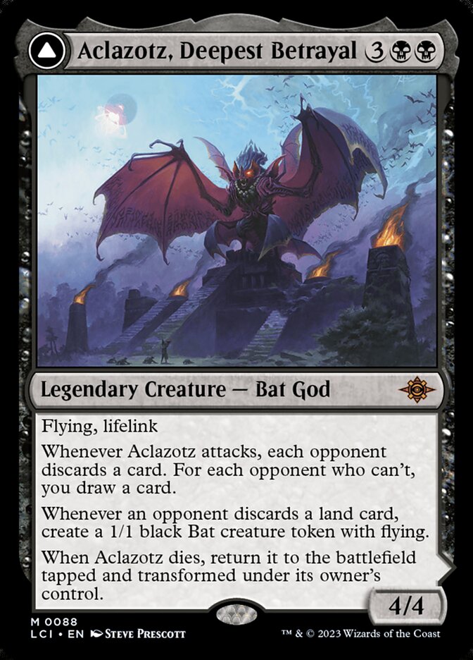 Aclazotz, Traição Profunda / Aclazotz, Deepest Betrayal - Magic: The Gathering - MoxLand