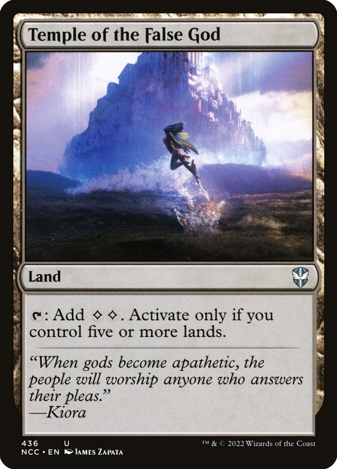 Templo do Falso Deus / Temple of the False God - Magic: The Gathering - MoxLand