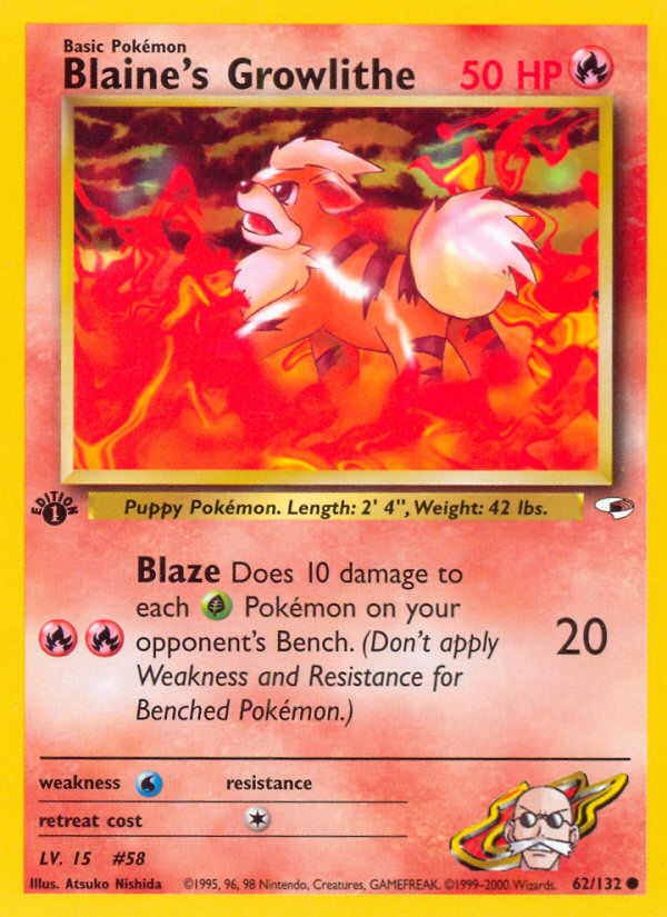 Blaine's Growlithe - MoxLand - MoxLand