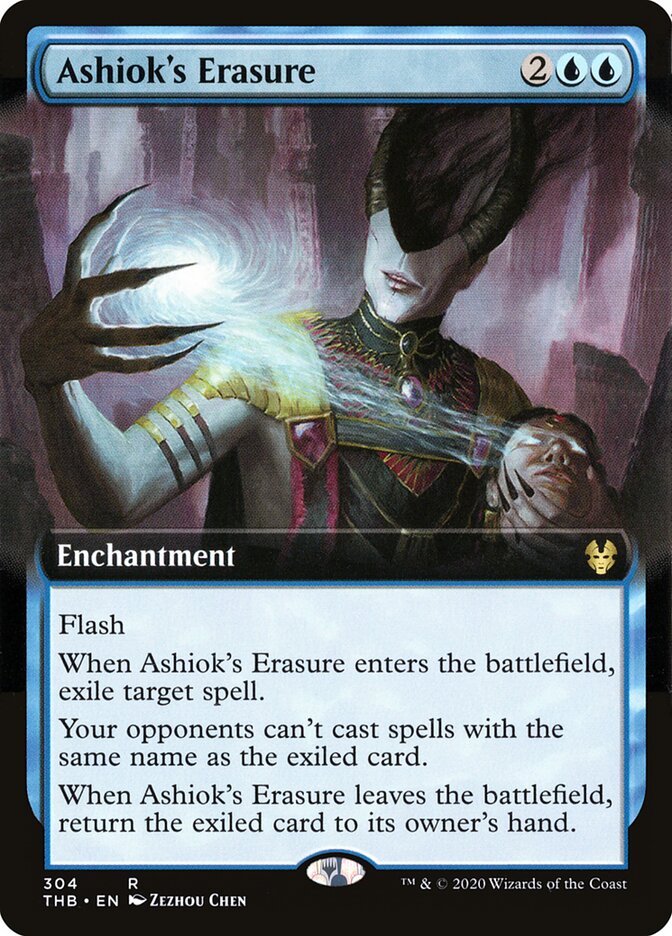 Apagamento de Ashiok / Ashiok's Erasure - Magic: The Gathering - MoxLand
