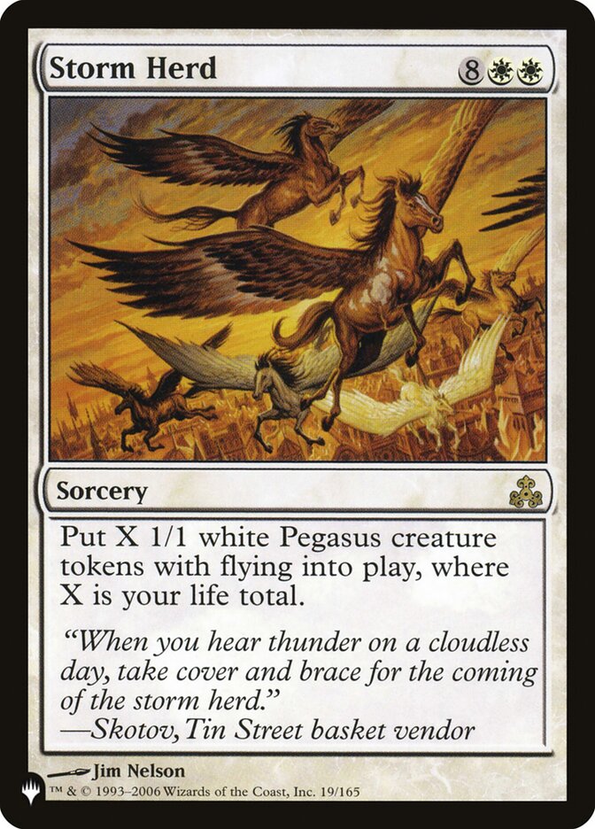 Rebanho Trovejante / Storm Herd - Magic: The Gathering - MoxLand